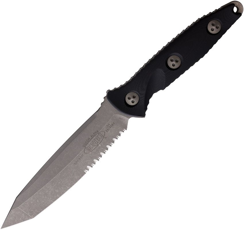 Microtech Knives Socom Alpha T/E apocalyptic finish P/S 2