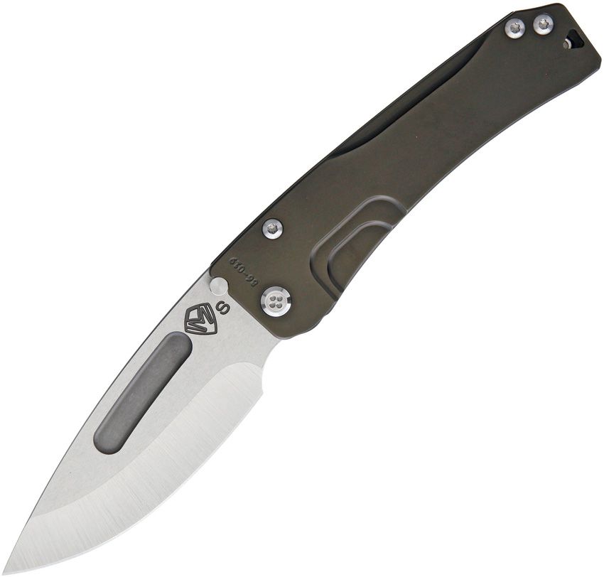 Medford Slim Midi Framelock black titanium handle S35VN