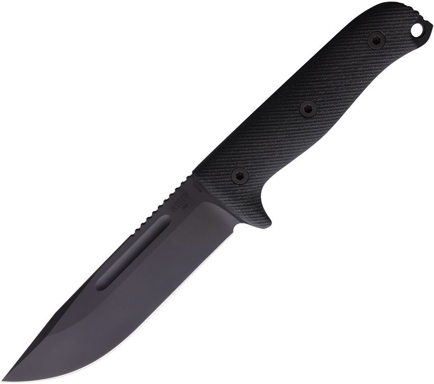 Reiff Knives Vicon Black Micarta DLC 1