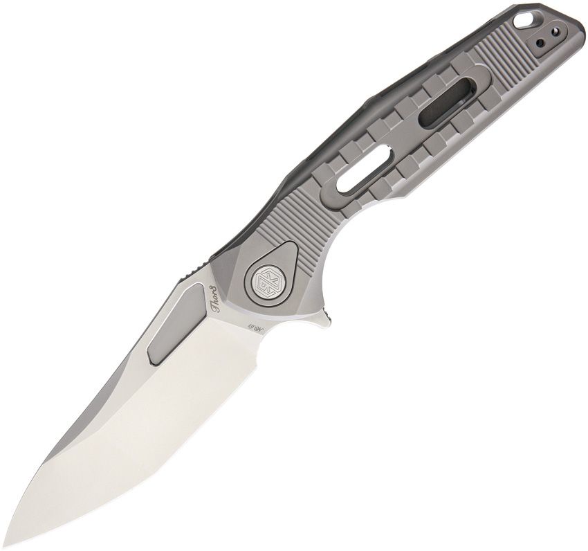 Rike Knife Thor 3 Framelock Titan M390 Blade 1
