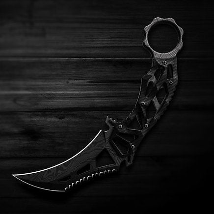 LOTAR Combat KHARMA™ Gen.3 AKHAN / Viper BLACK DAMASCUS OFFEL Carbon Fiber *LIMITED* 1