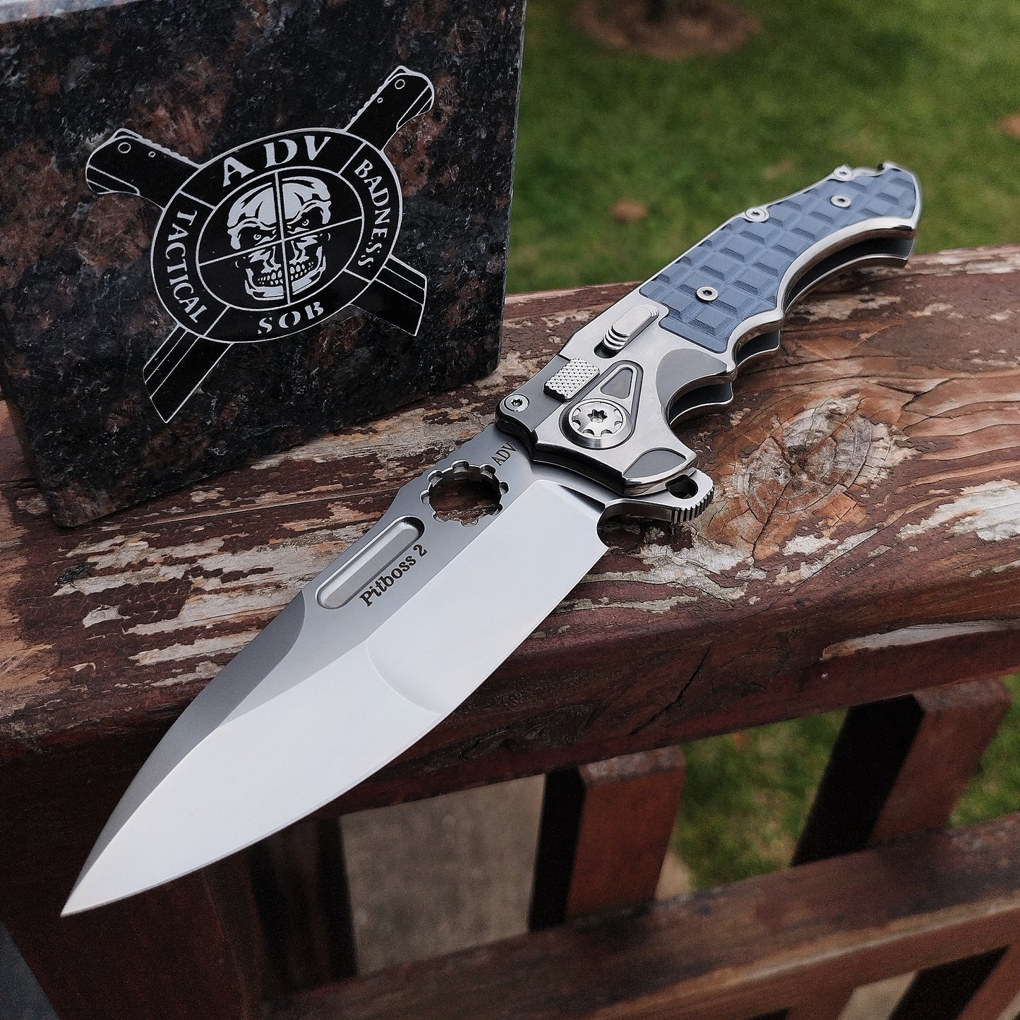 ADV Tactical Pitboss 2 Satin Blue 1