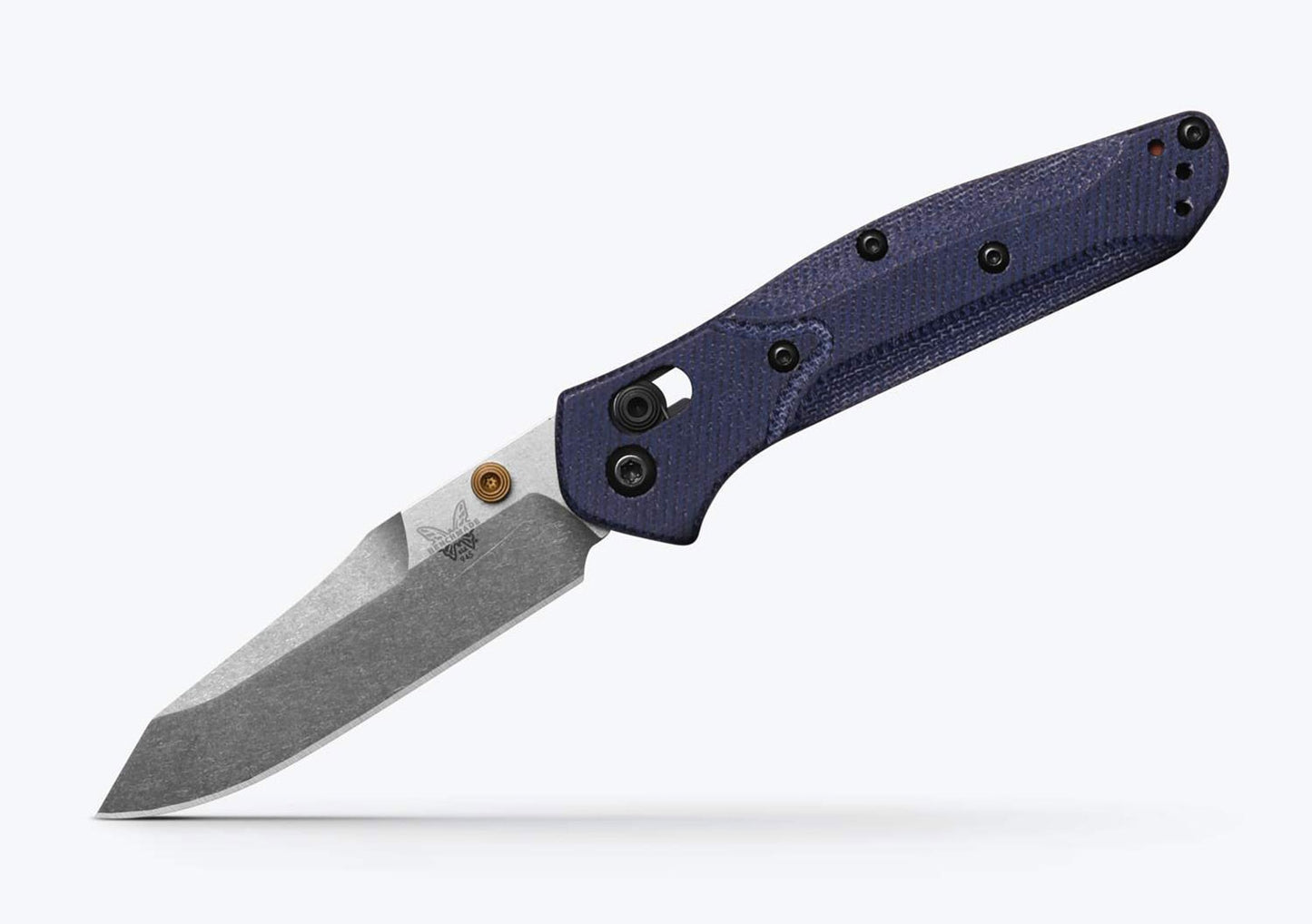 Benchmade 945-04 Mini Osborne, Blue Denim Micarta 2