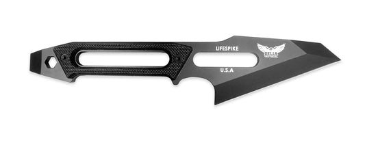 White River Delia Tactical Life Spike, Black G10