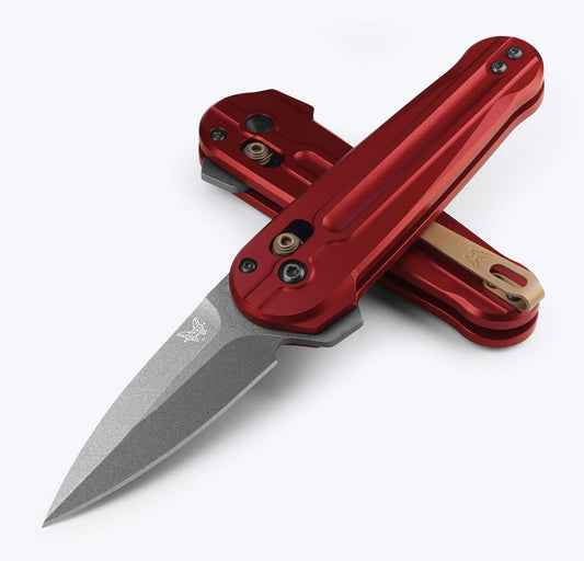 Benchmade 491GY-01 Lowden Axis Flipper Phoenix Red 1