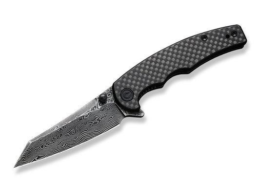 CIVIVI Knives - P87 Twill Carbon Damascus EDC Taschenmesser 1