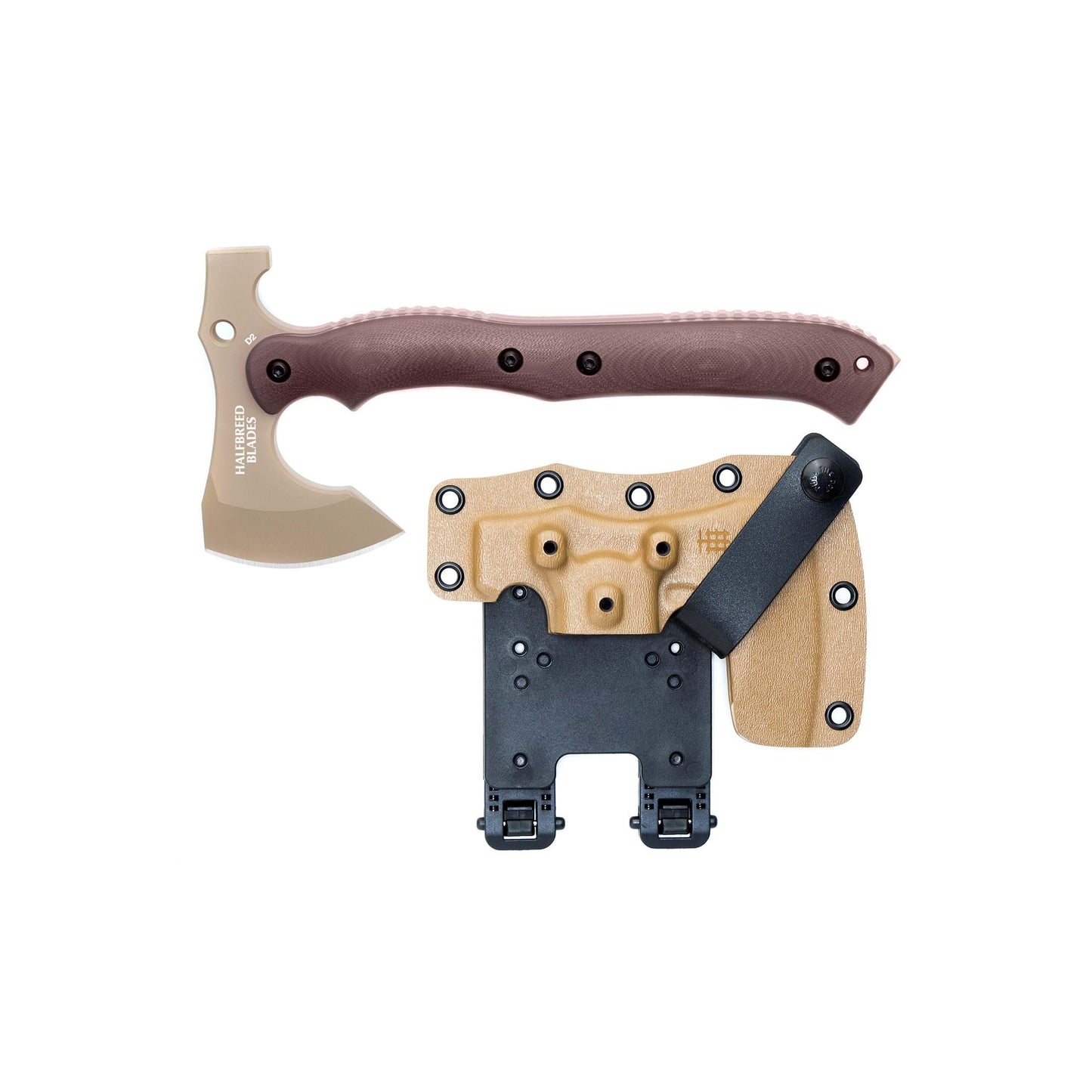 Halfbreed Blades CRA-01 DE Dark Earth Compact Rescue Axe 2