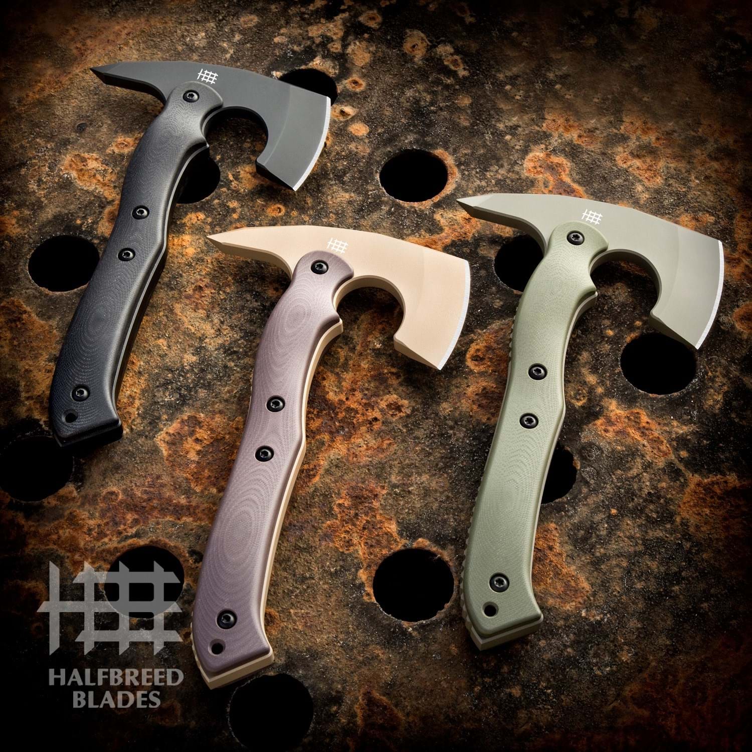 Halfbreed Blades CRA-02 Compact Rescue Axe Dark Earth 5