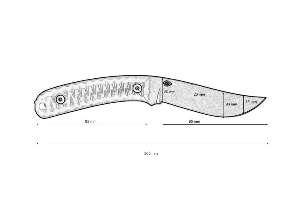 Blade Brothers Knives EDC Knife ORKNEY CLAW 6