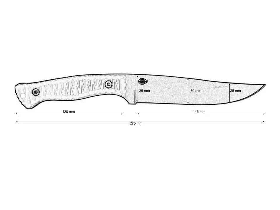 Blade Brothers Knives Tactical Knife ELVEN PROMISE 8
