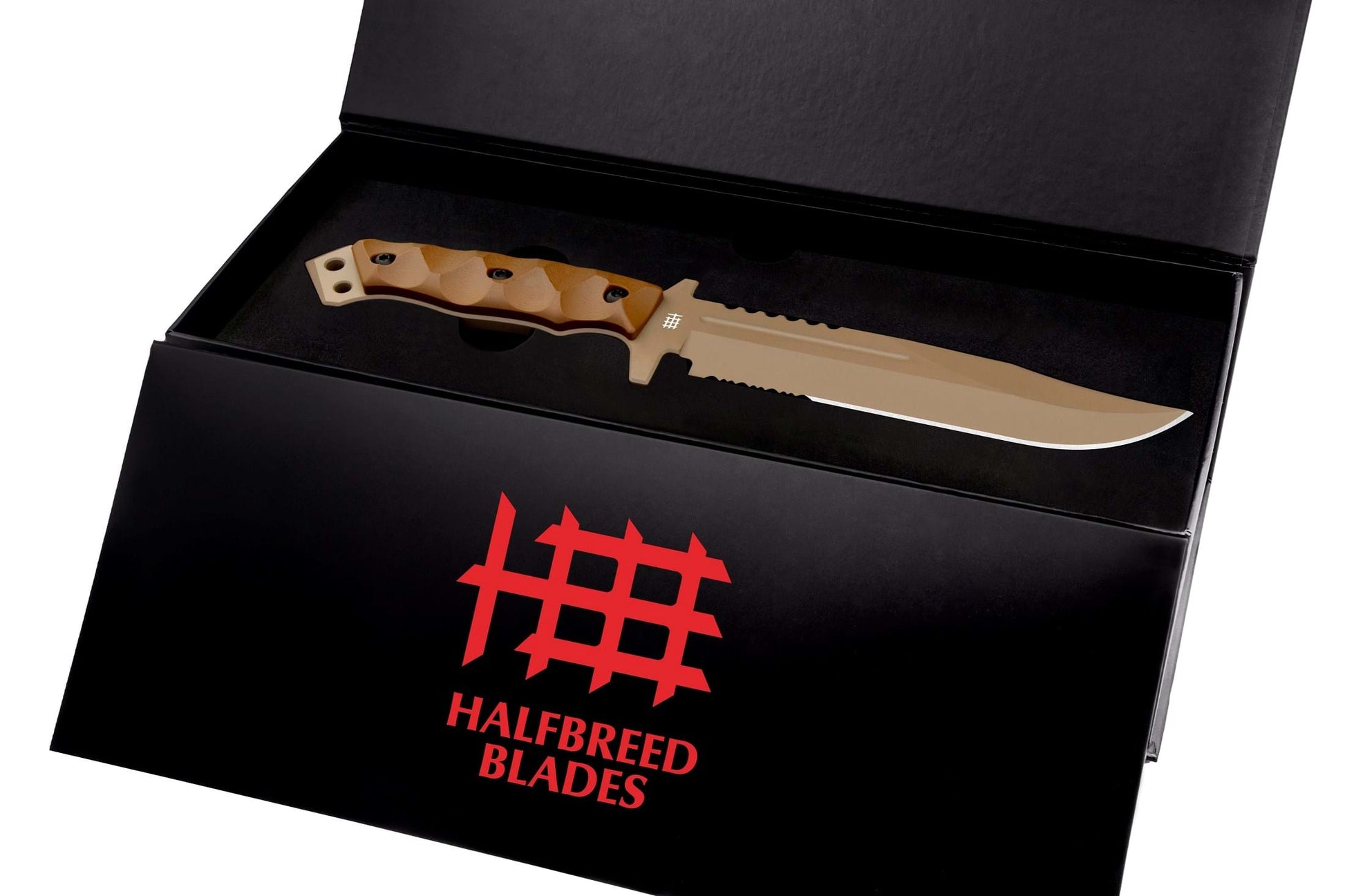Halfbreed Blades LIK-01 Gen-2 Large Infantry Knife Dark Earth 2