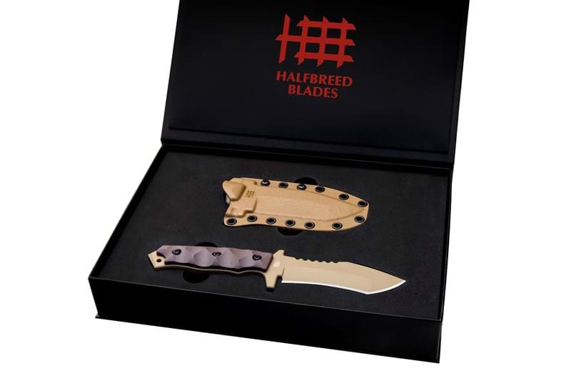 Halfbreed Blades MCK-02 DE Dark Earth Medium Clearance Knife 2