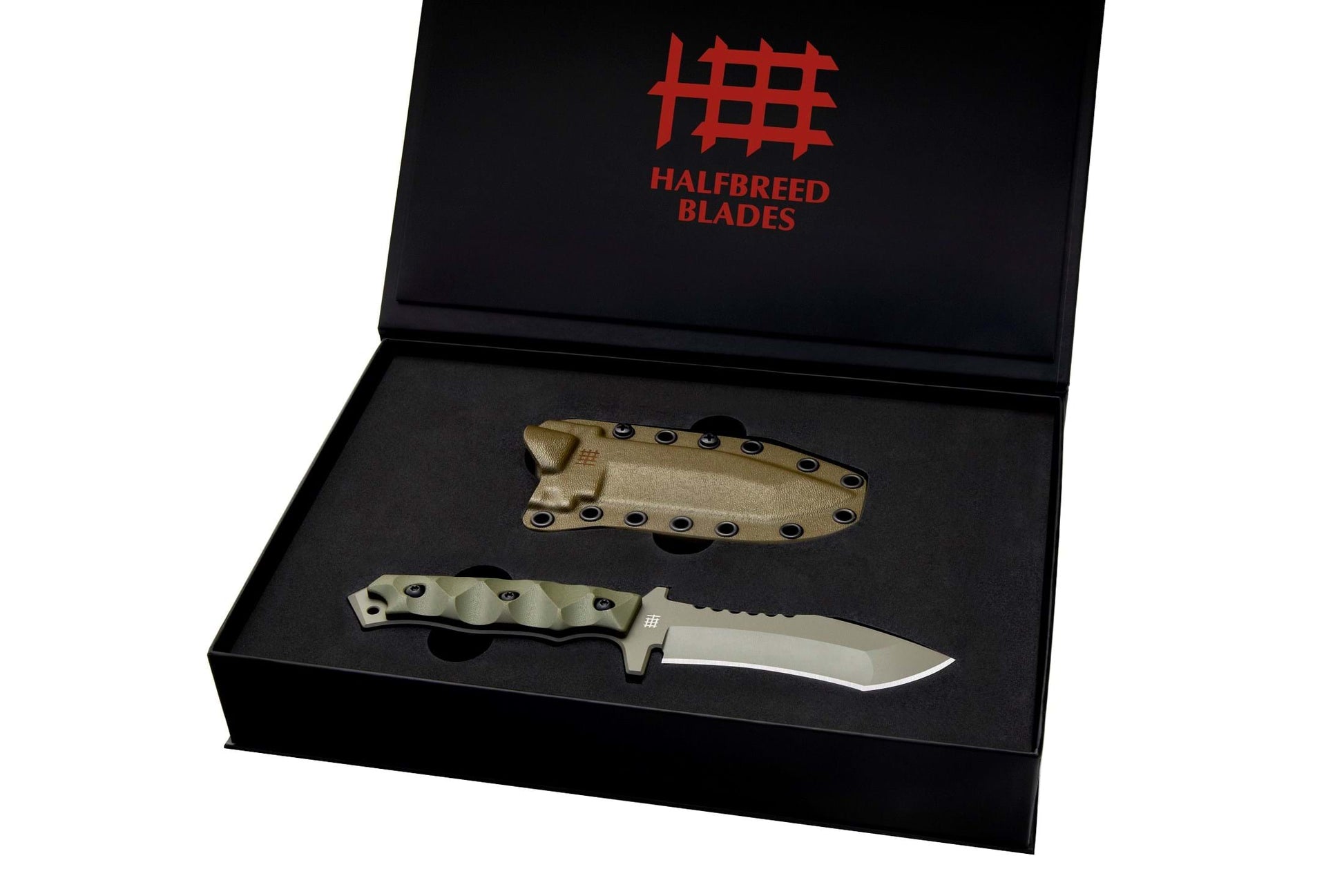 Halfbreed Blades MCK-02 OD Ranger Green Medium Clearance Knife 2