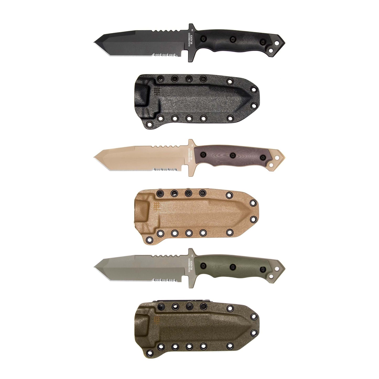 Halfbreed Blades MIK-02 Medium Infantry Knife OD Ranger Green 2