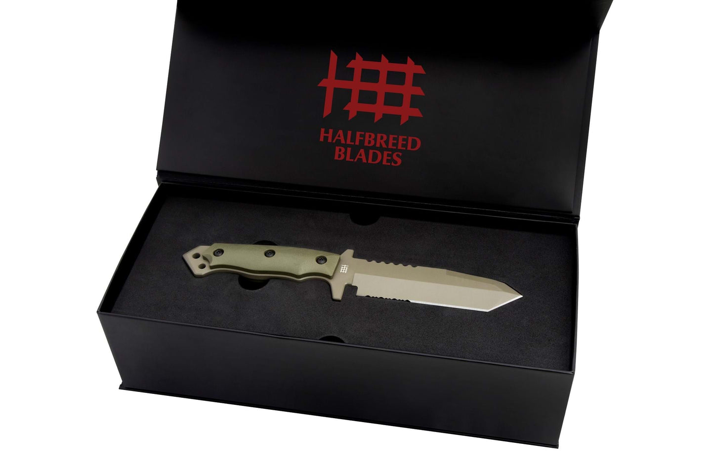 Halfbreed Blades MIK-02 Medium Infantry Knife OD Ranger Green 4