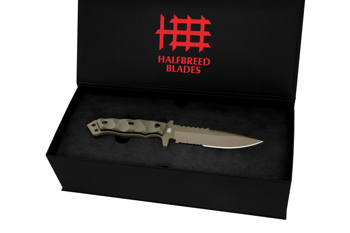 Halfbreed Blades MIK-03 Gen-2 Medium Infantry Knife OD Ranger Green 4