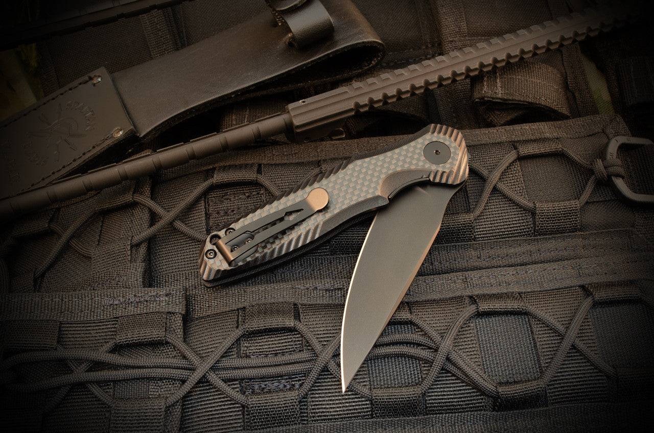 Spartan Blades - POROS - EDC Taschenmesser - Carbon Fiber 2