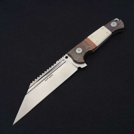 ADV Saw King Custom Micarta Scales 2 - 1