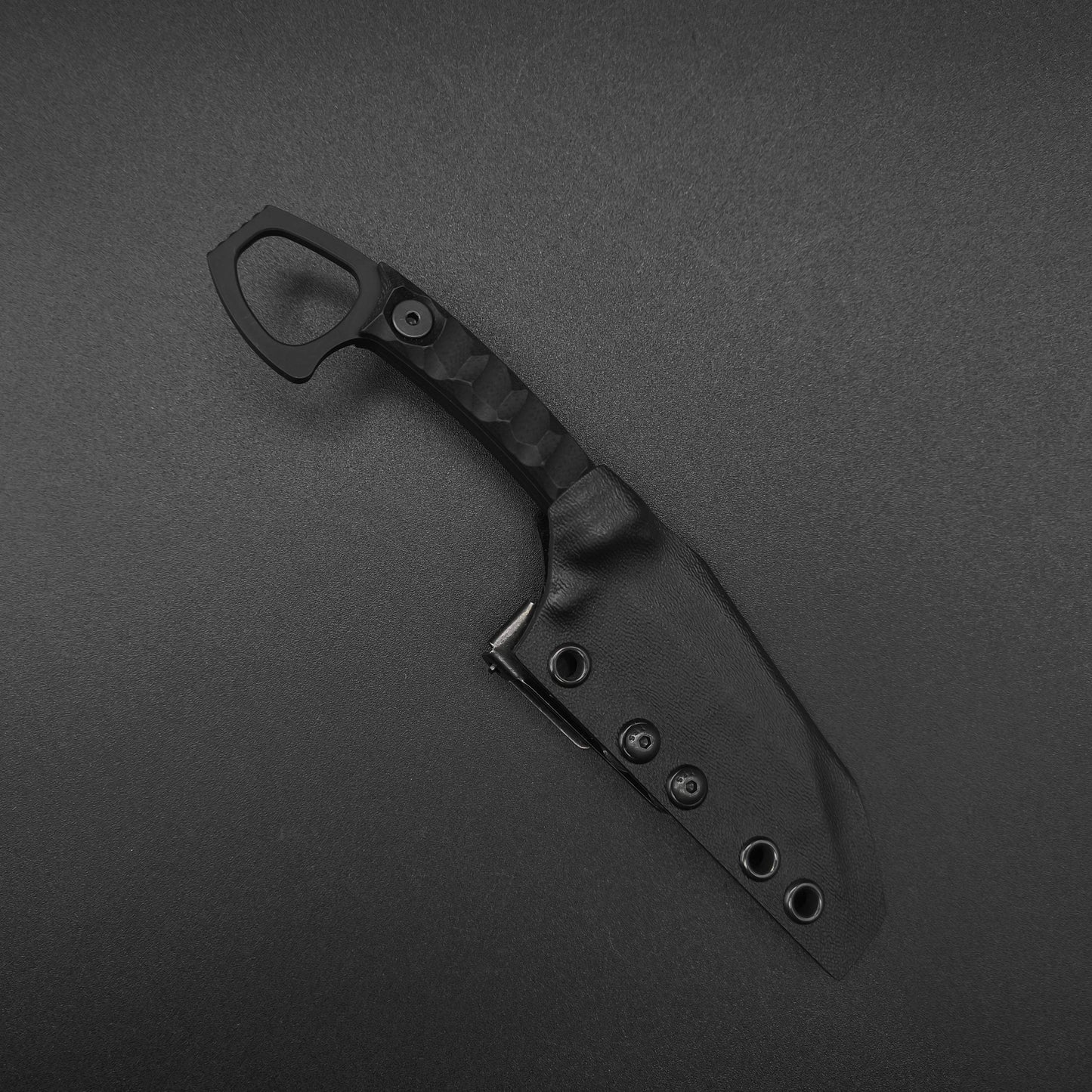 Half Face Blades SHPOS Black G10, Armor Black Cerakote 3