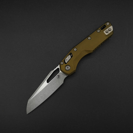 Microtech MSI S/E Apocalyptic Fluted OD Green Aluminium 1