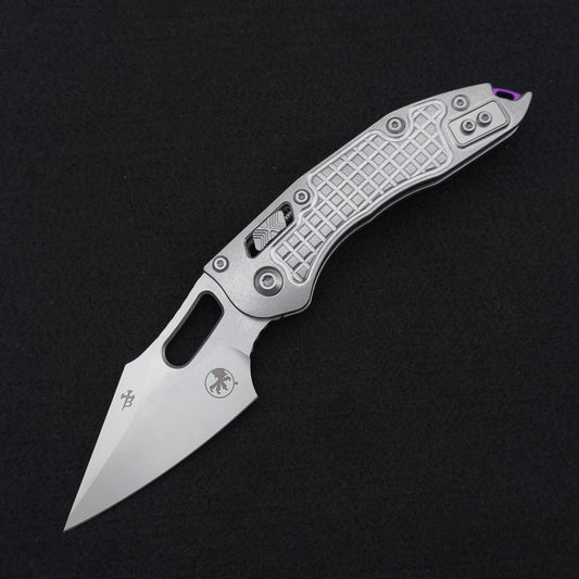 Microtech Stitch Ram Lok Frag Stonewash Marfione Select Purple