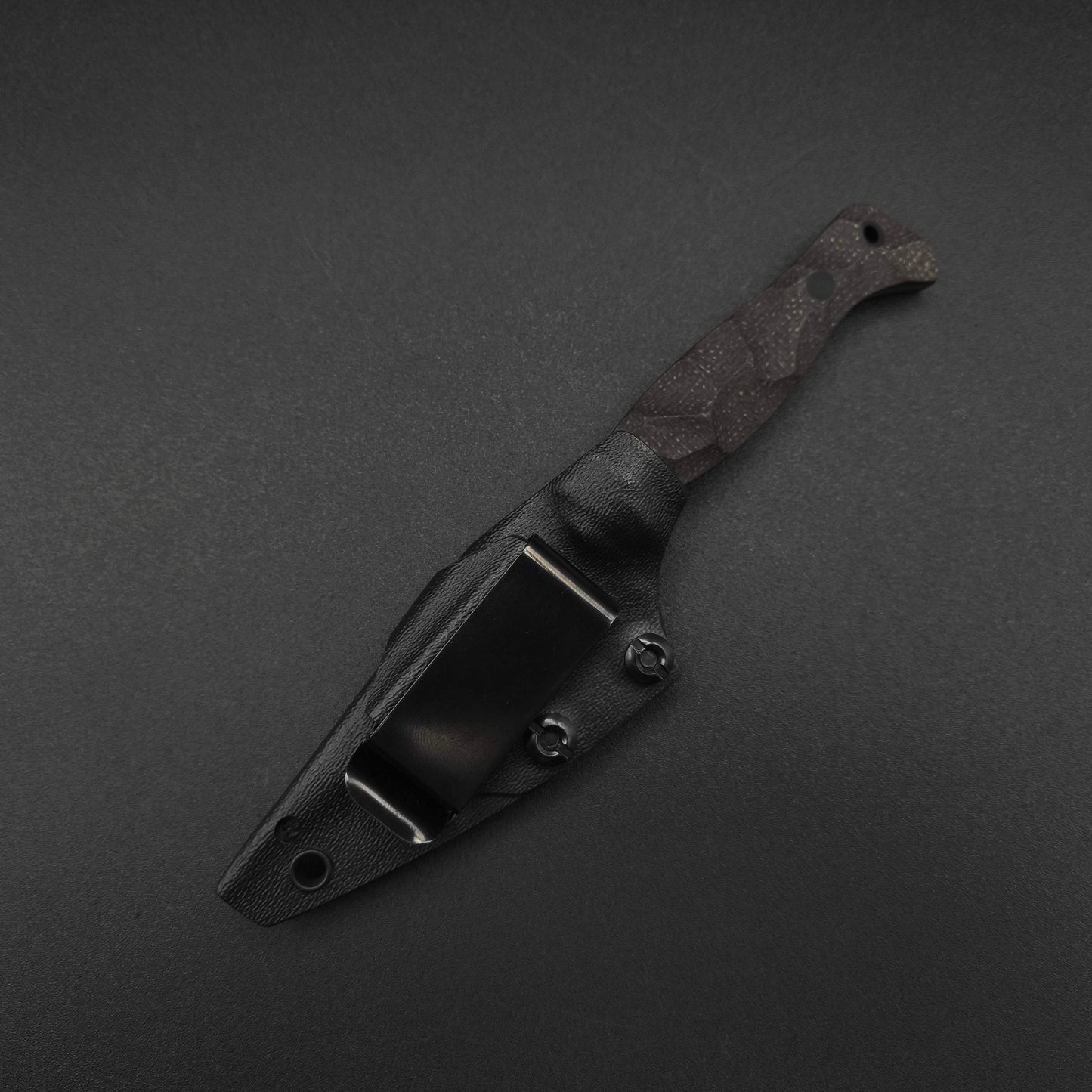 Half Face Blades Gulo Gulo, Bison Jute Micarta 4