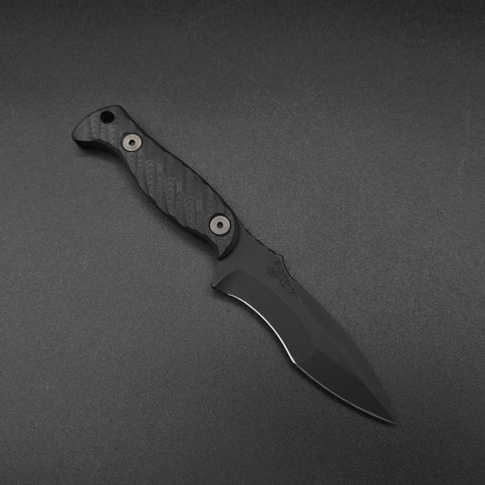 Half Face Blades Extremis MK1 Black G10, Armor Black