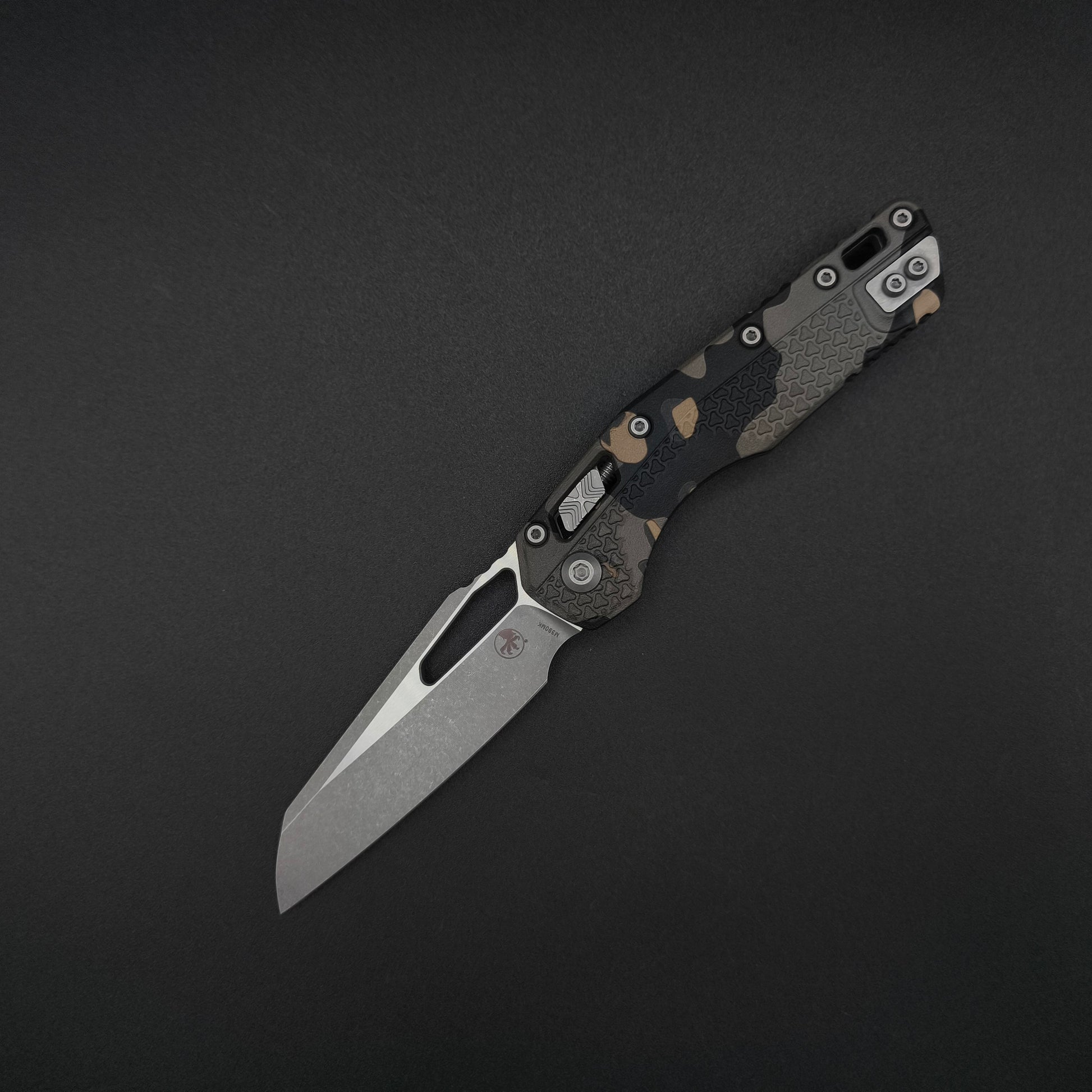 Microtech MSI S/E Tri-Grip Polymer Tactical Camo Apocalyptic 1