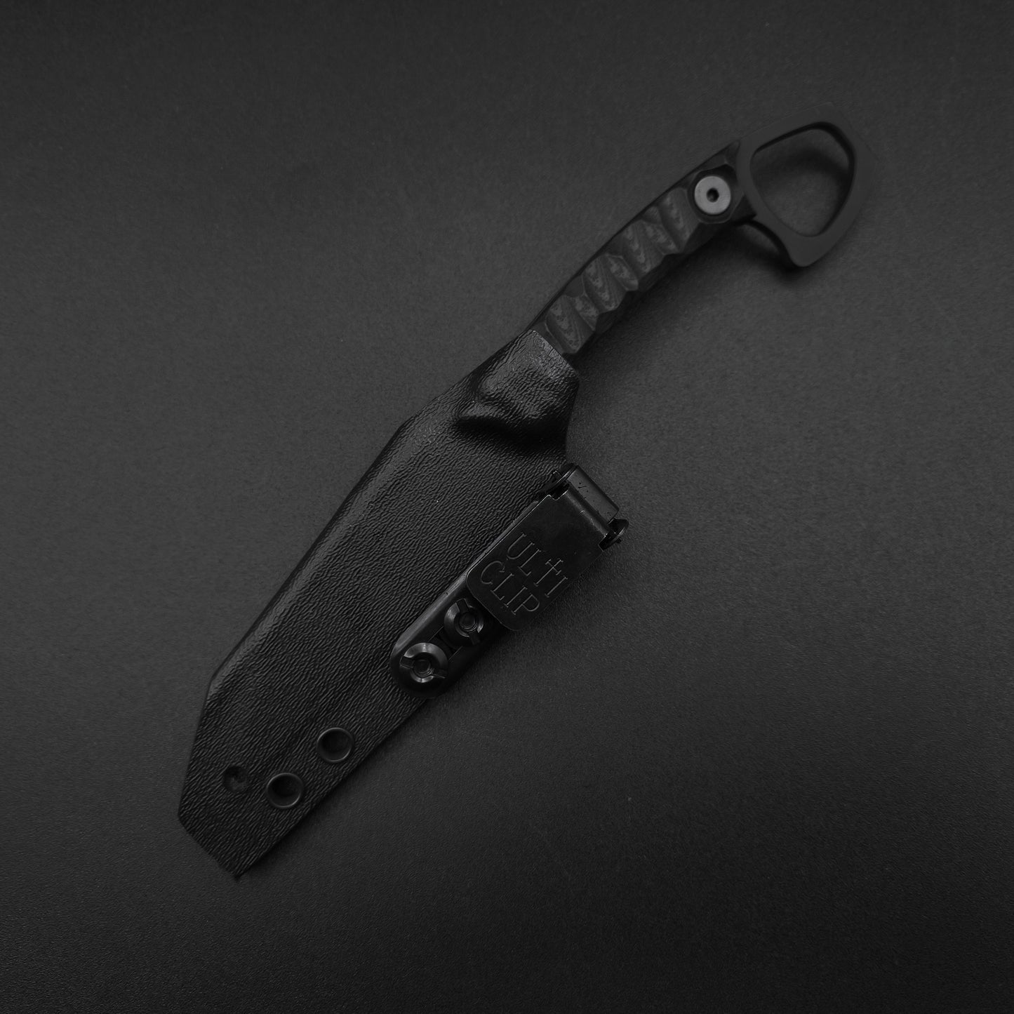 Half Face Blades SHPOS Black G10, Armor Black Cerakote 4