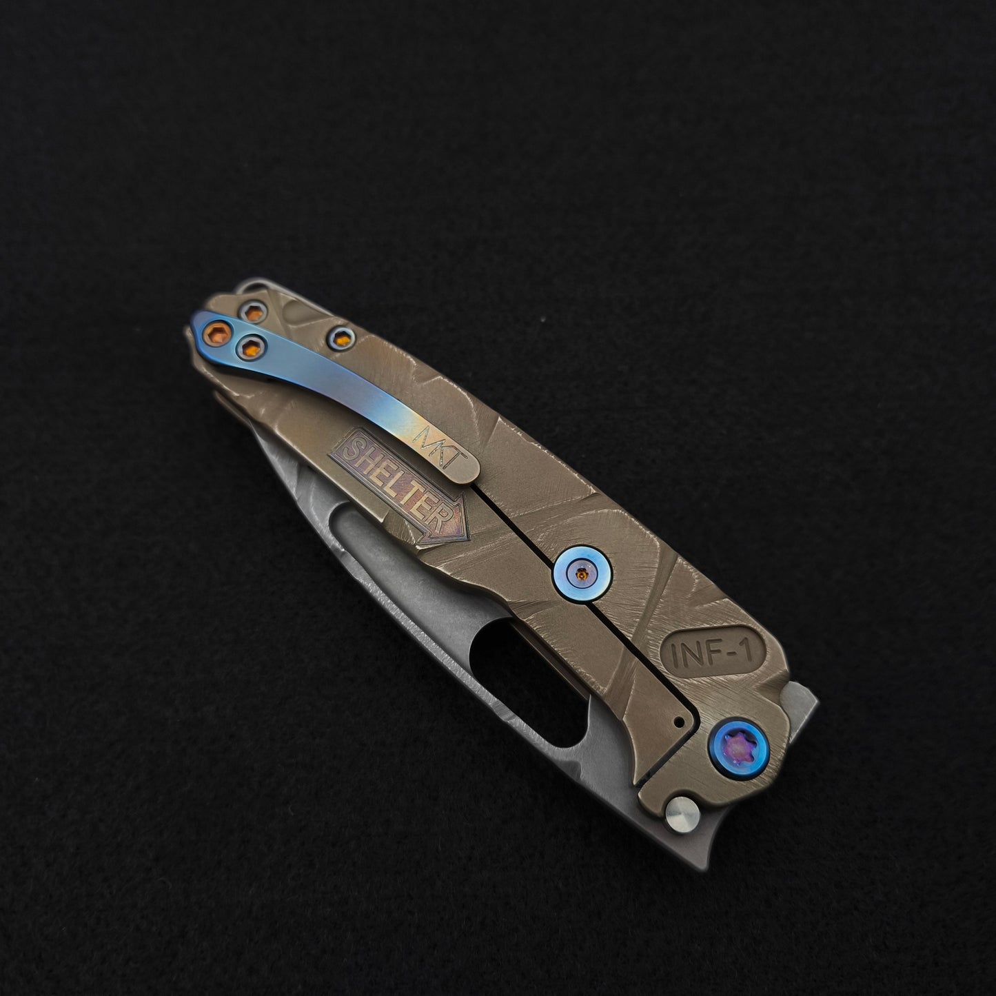 Medford Infraction Framelock, Fallout Finish, Limited Edition 4