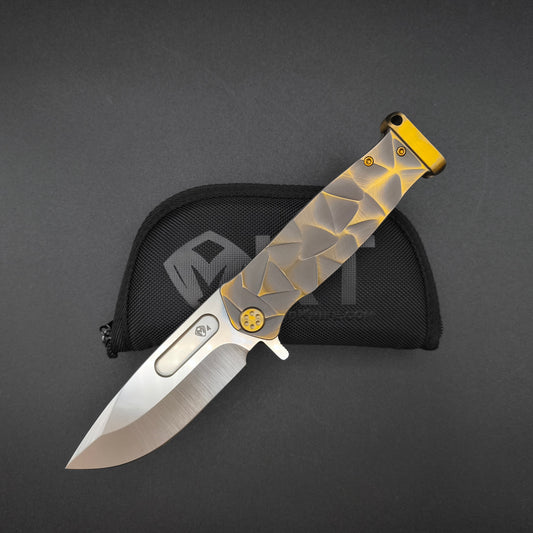 Medford USMC FF Fighter Flipper, Bronze Stained Glass 1