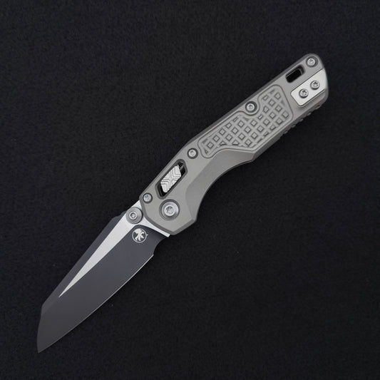 Microtech MSI Mini S/E Frag Natural Clear two-tone