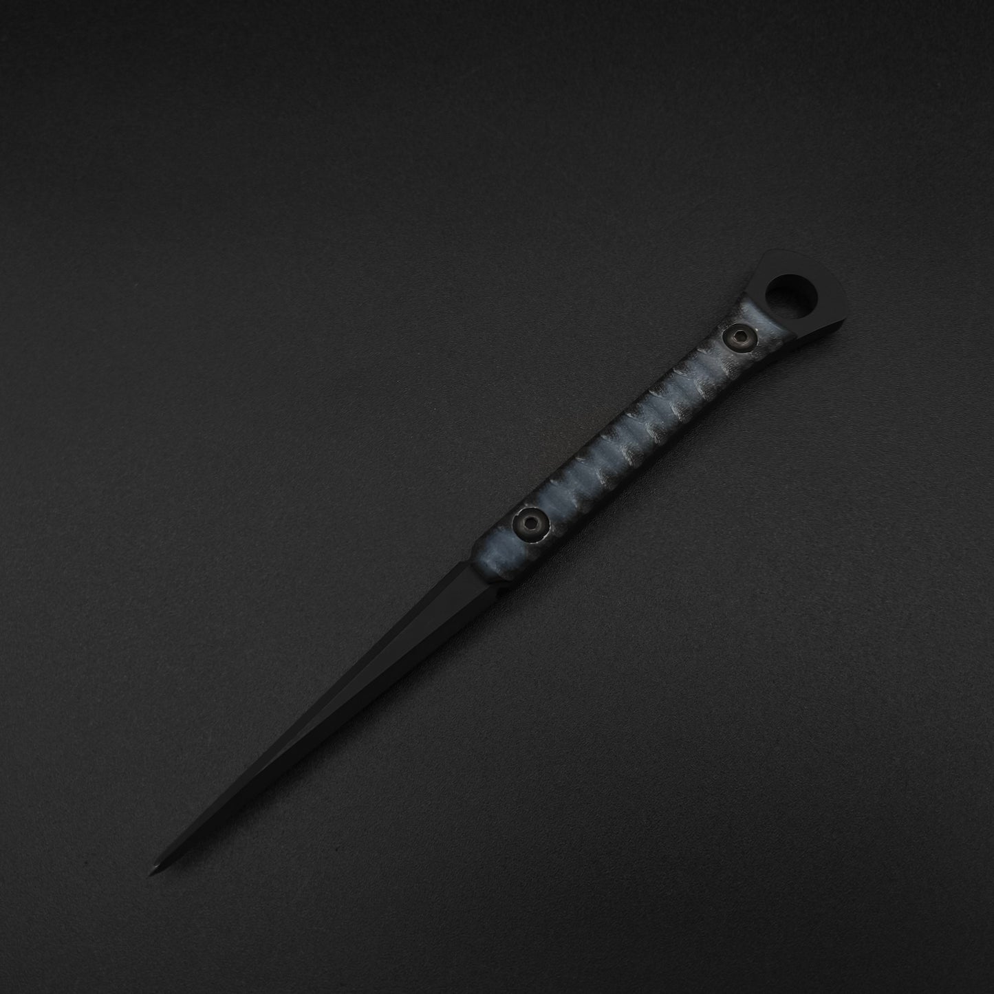 Half Face Blades Cardiac Spike Ghost Over Black G10 2