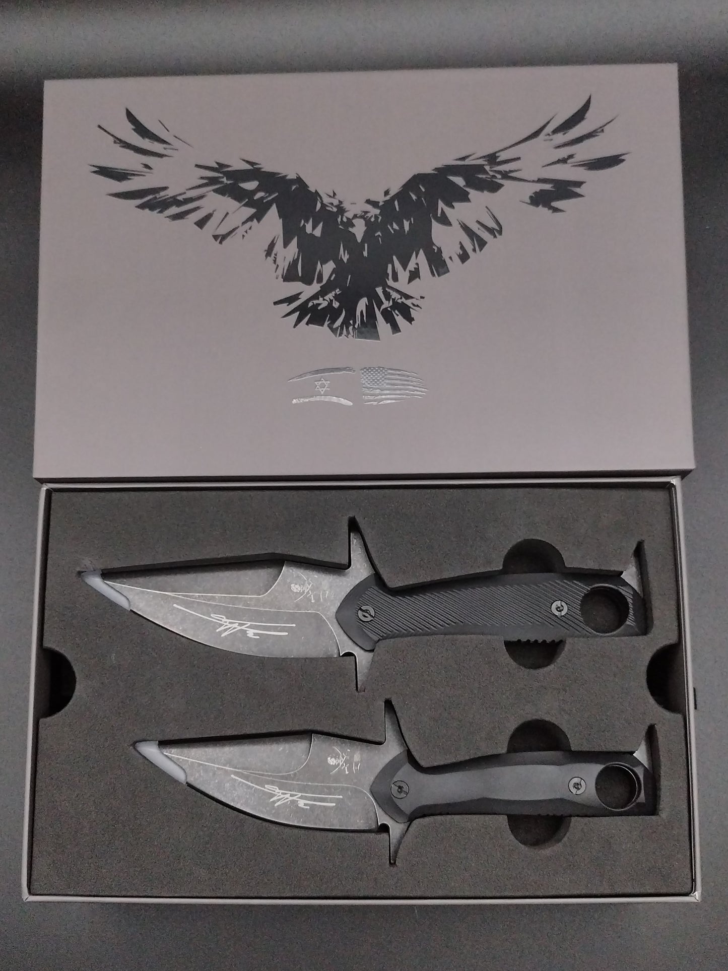 LOTAR Combat OREV-5132 STEALTH SERIES: Fifth Anniversary | Dual Knife Collectors Set (DW/GW) *LIMITED* 4
