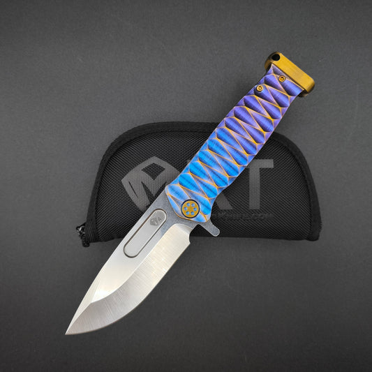Medford USMC FF Fighter Flipper, Blue Violett Fade Diamondhead 1