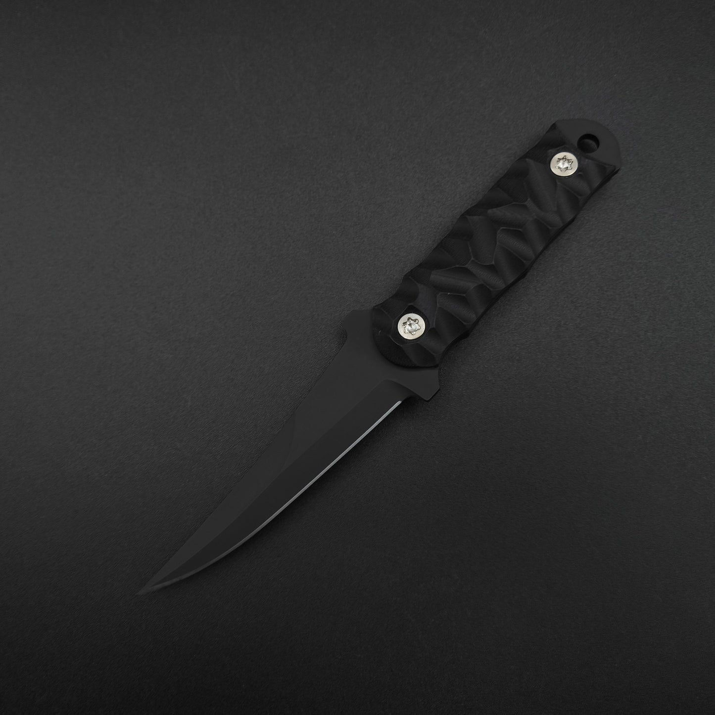 Half Face Blades Combat Filet Black G10, Armor Black 2