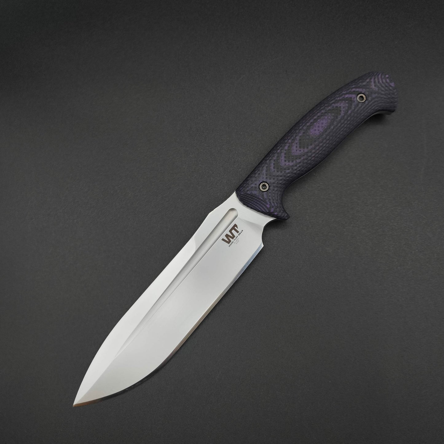 Work Tuff Gear Elbrus Gen 2 Satin, Purple Camo Gator Grip 5