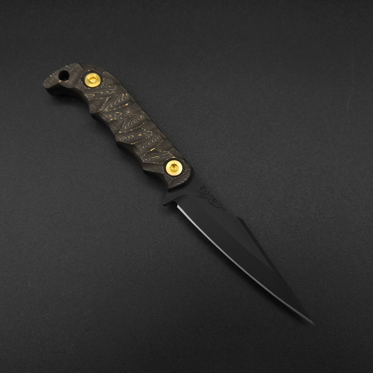 Half Face Blades Senator Gold Camo Carbon, Armor Black Cerakote 1