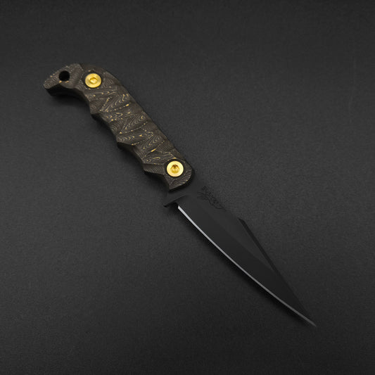 Half Face Blades Senator Gold Camo Carbon, Armor Black Cerakote 1