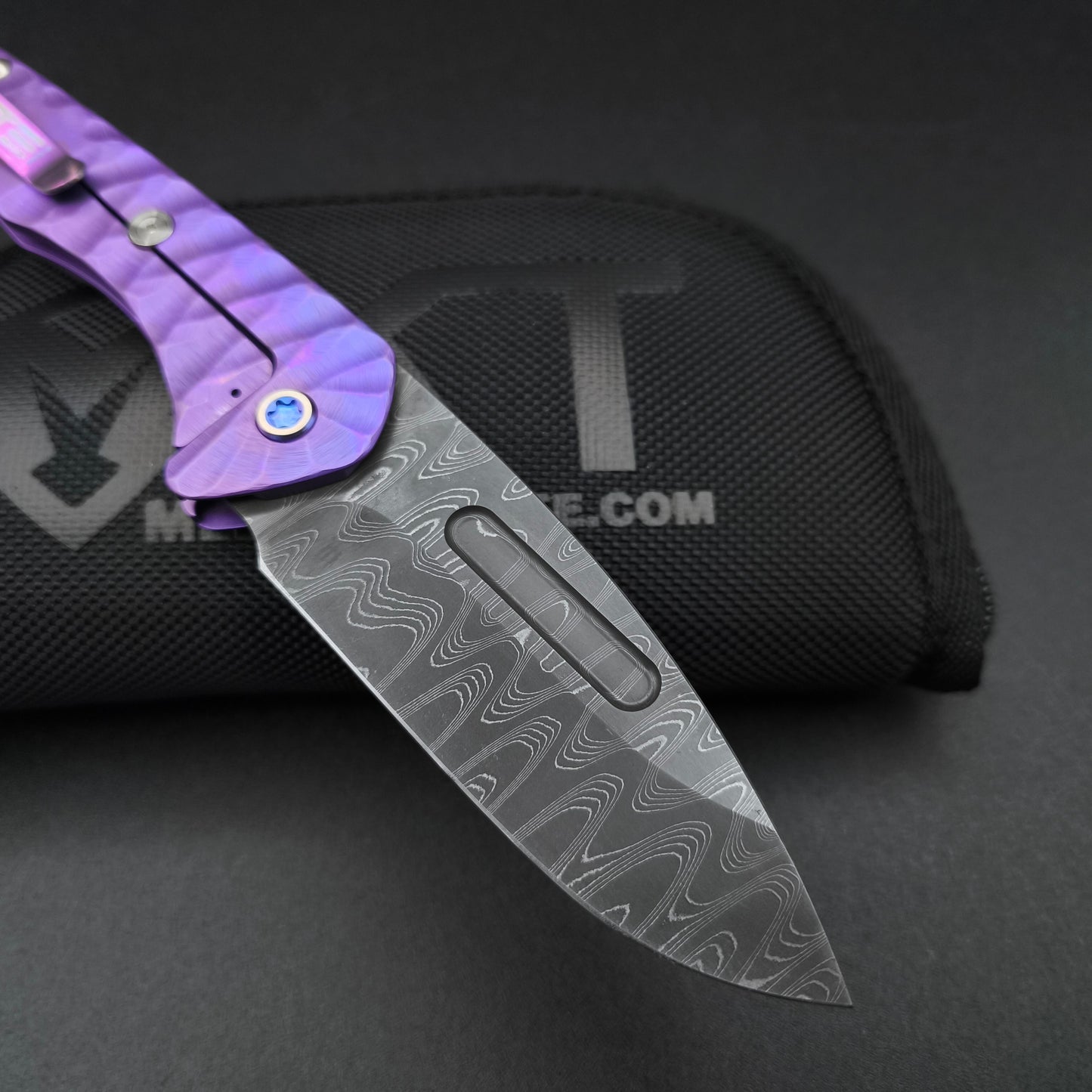 Medford Praetorian Slim Chad Nichols Damascus, Violet Predator 4