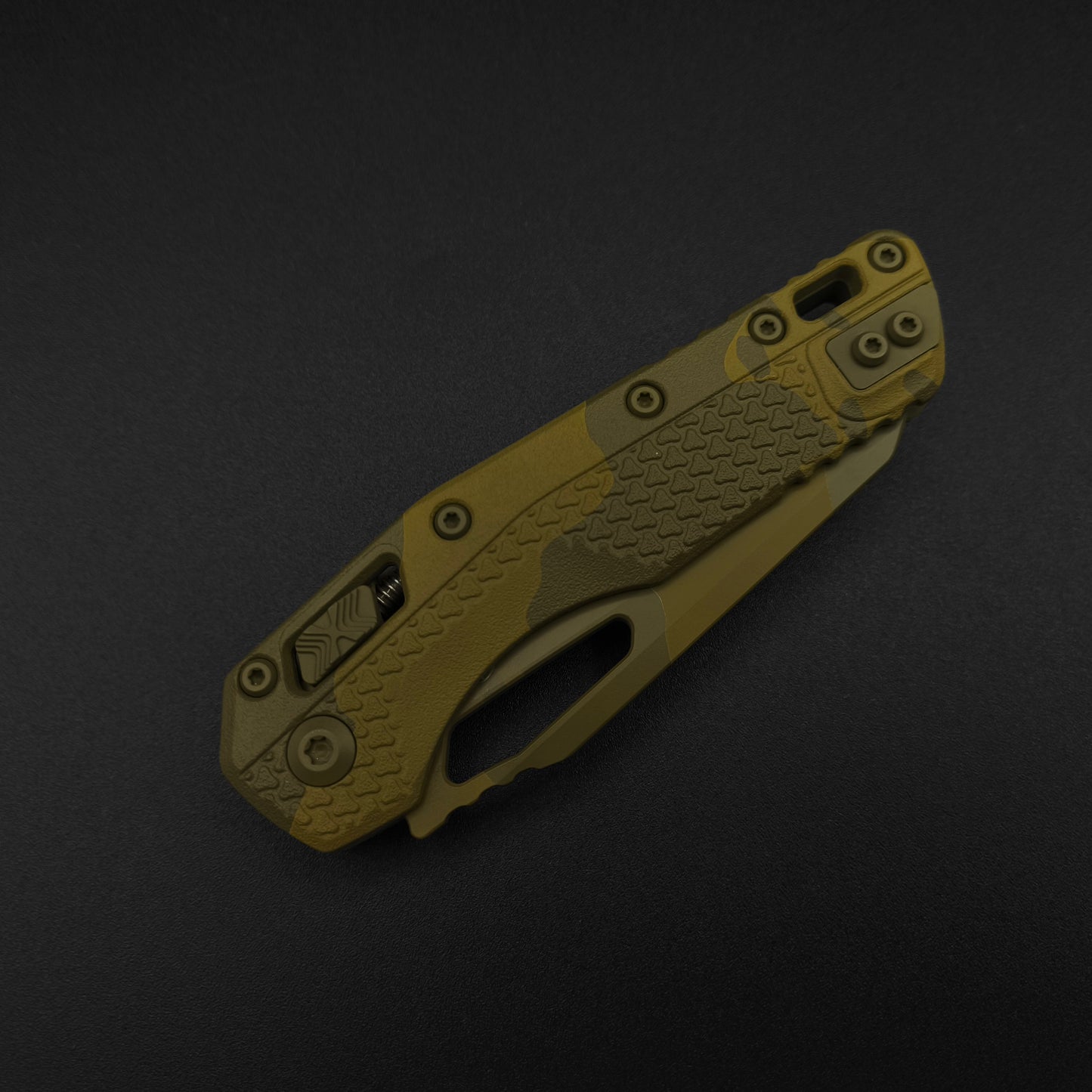 Microtech MSI S/E Tri-Grip Polymer Bazooka Camo 3