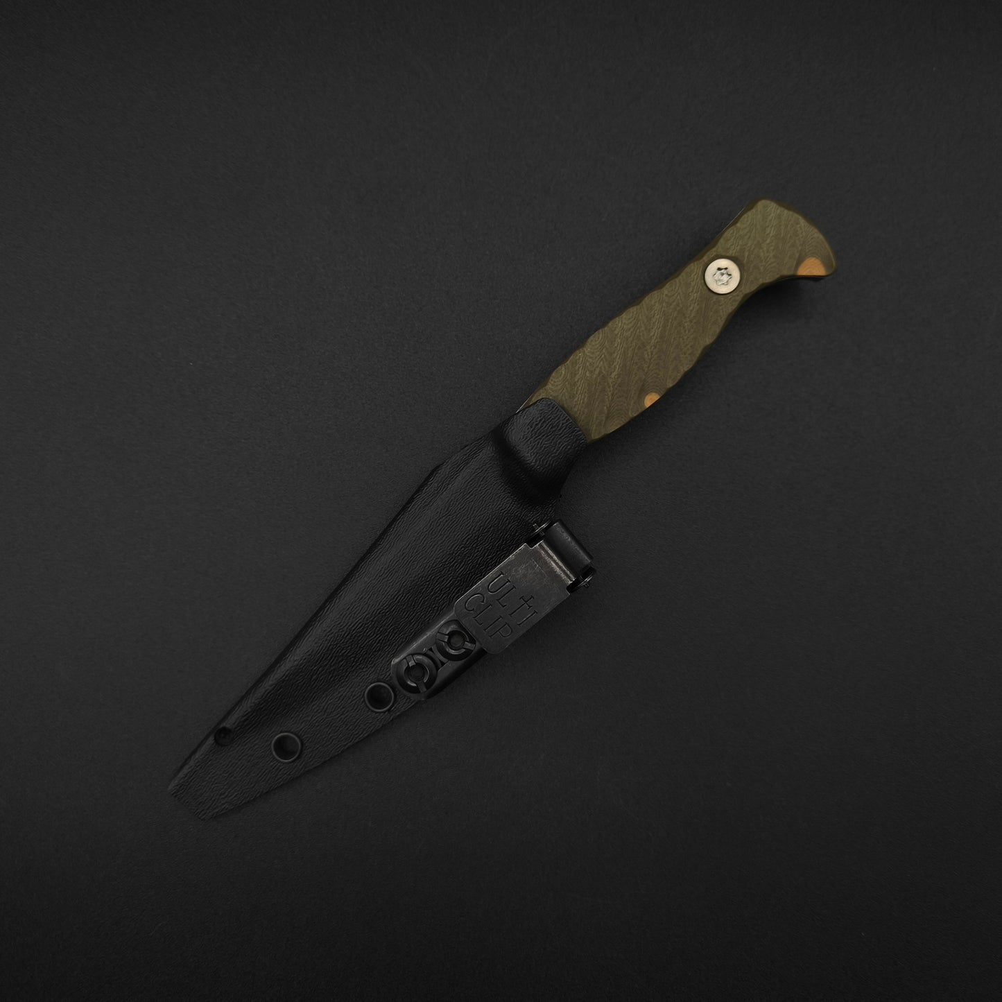 Half Face Blades Congressman OD Green and Coyote G10, stonewashed