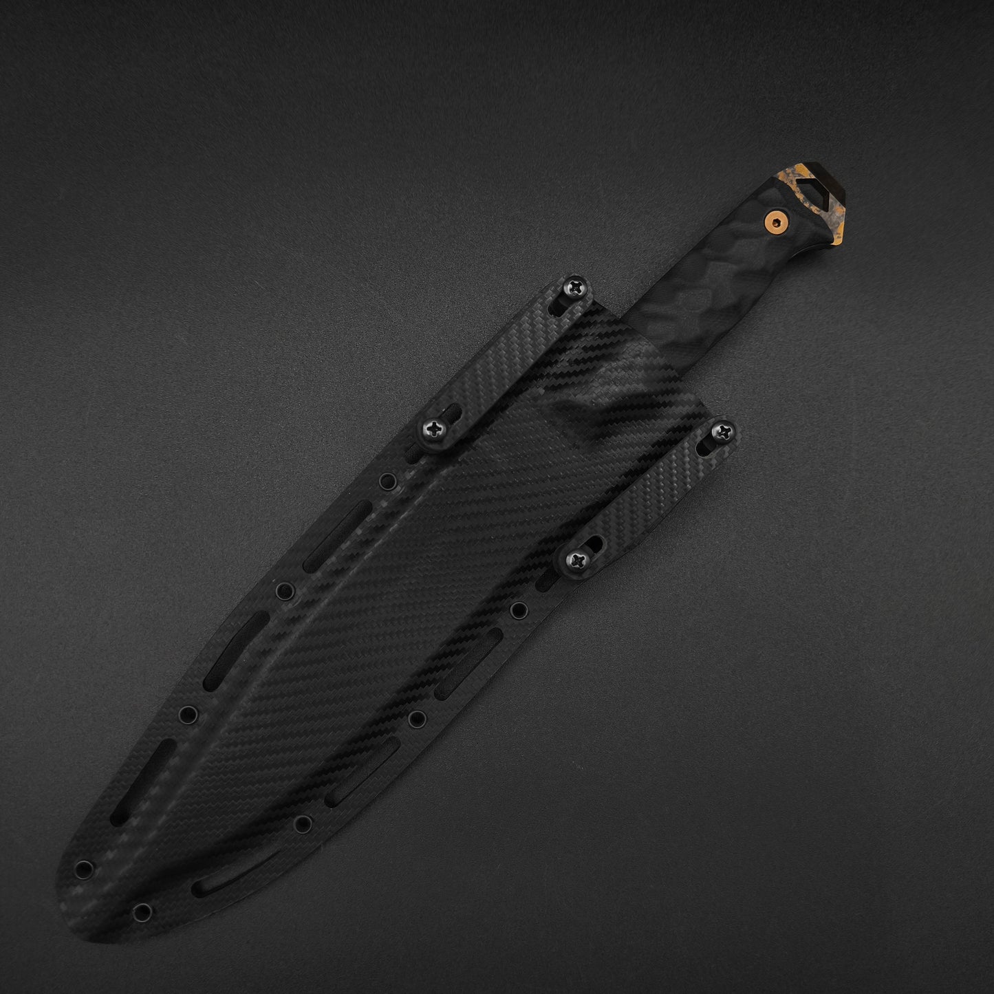 Dawson Marauder XL Wildfire, Black G10, ProCut 5