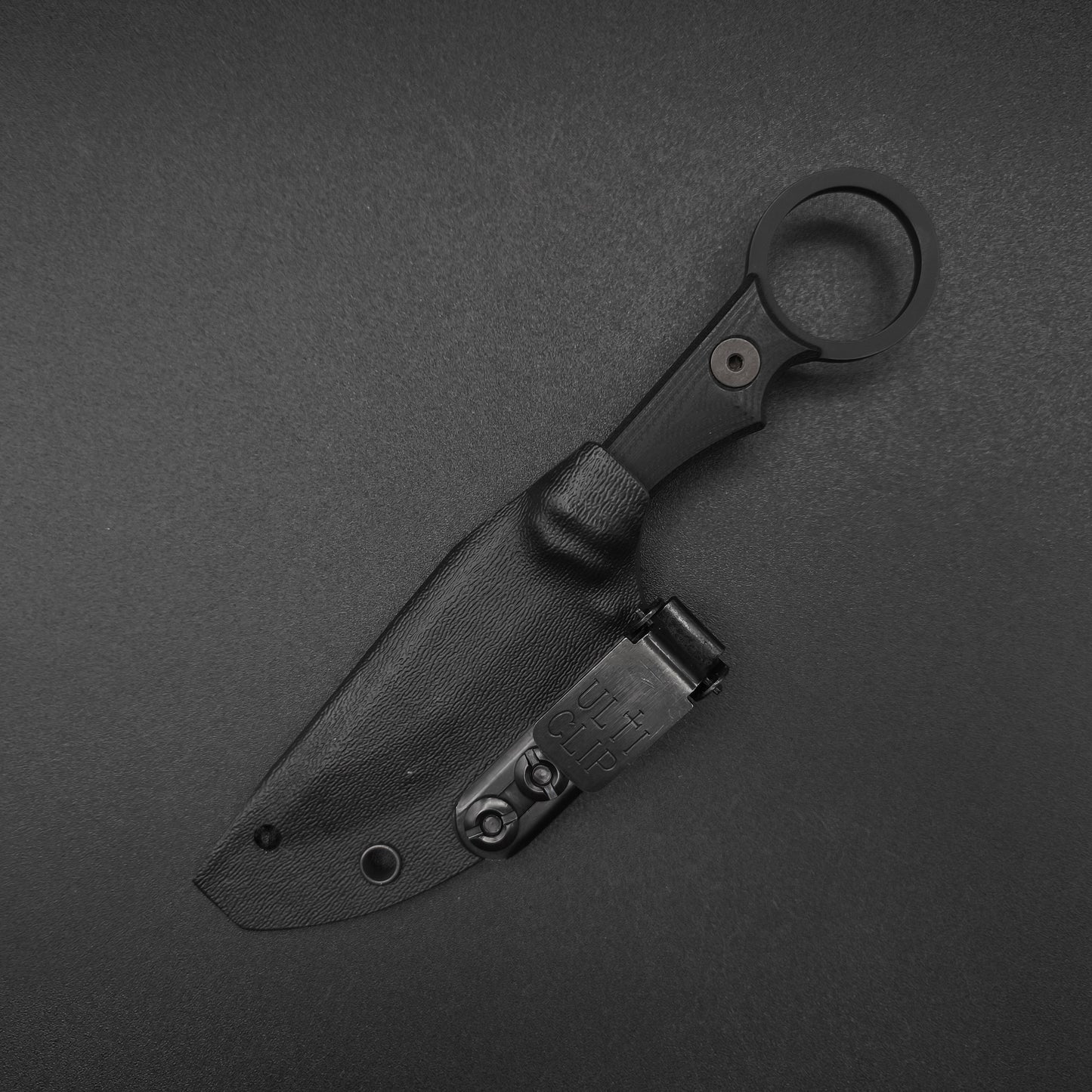 Half Face Blades Jaq, Black G10, Armor Black Cerakote 4