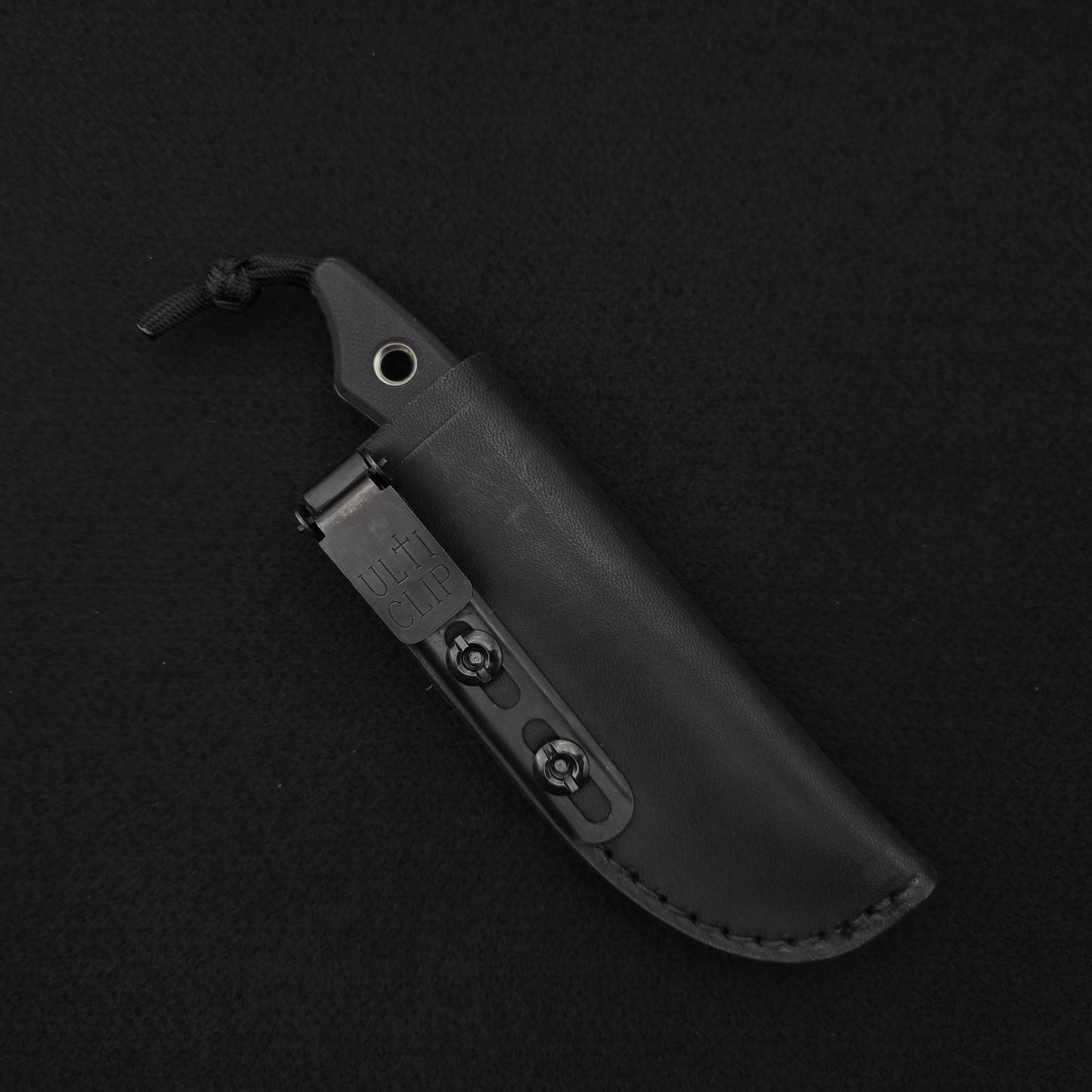 Heretic Knives - Kobold Bowie Battleworn Black - CPM Magnacut 4
