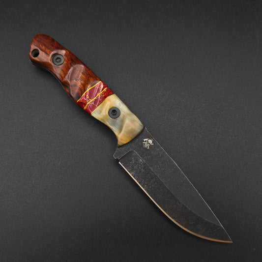 Sea Sick Blades Fieldcraft Magnacut, Rams Horn, True Stone, Iron Wood 1