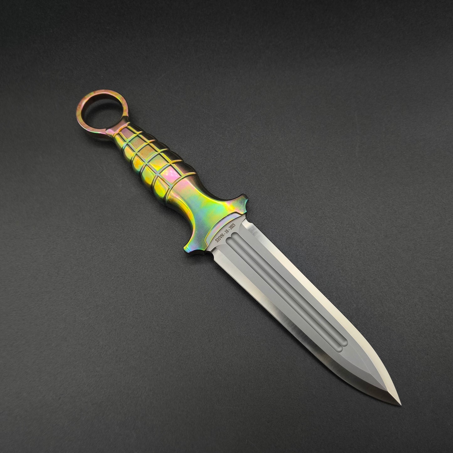 ADV Brutus Royal Acid Rain Titanium, S35VN