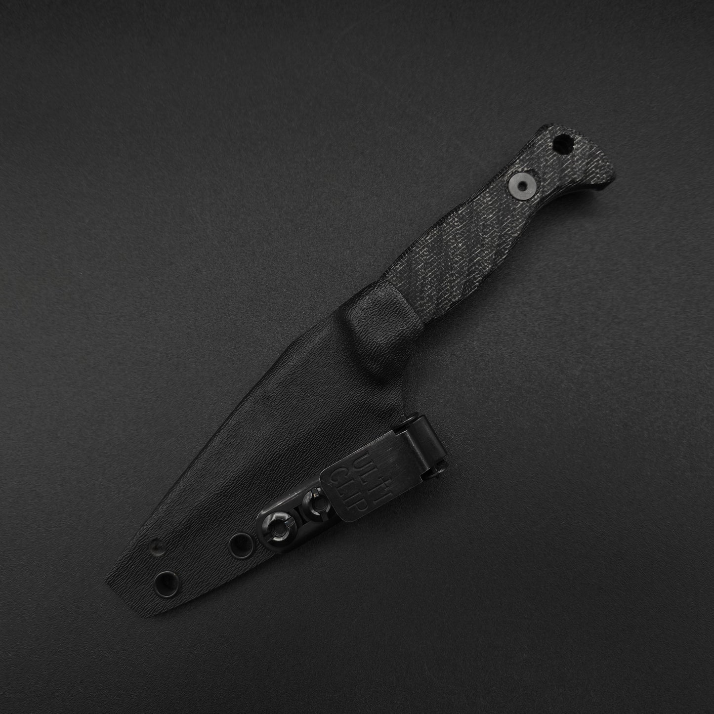 Half Face Blades Gulo Gulo Black Canvas Micarta, Midnight Bronze 4