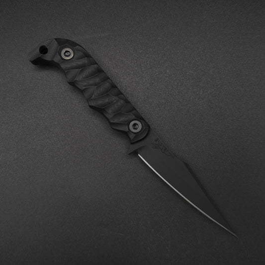 Half Face Blades Senator Black G10, Armor Black Cerakote