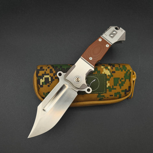 ADV Badlands Bowie Brown G10 1